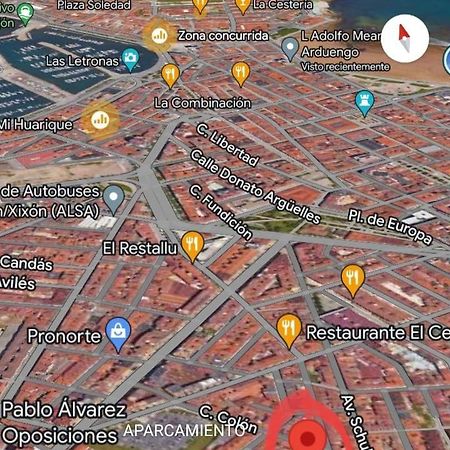 Apartamento Familiar Vut3099As Gijon Bagian luar foto